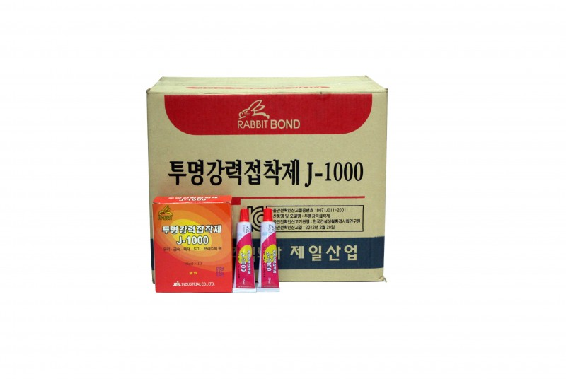 제일산업 투명강력접착제 J-1000 MSDS